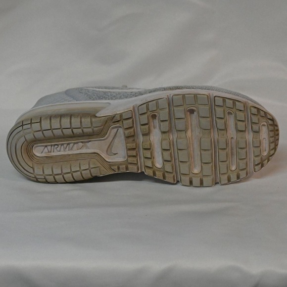Nike Air Max Sequent 2 Womens 852465-007 Platinum Grey Running Shoes Size 9 - Picture 8 of 12